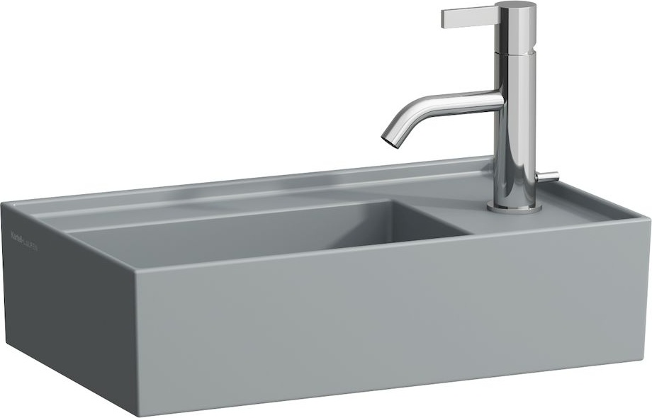 H8153344001121 Мини-раковина, ассиметричная, со специальным скрытым сливом LAUFEN PRO - Вид №7