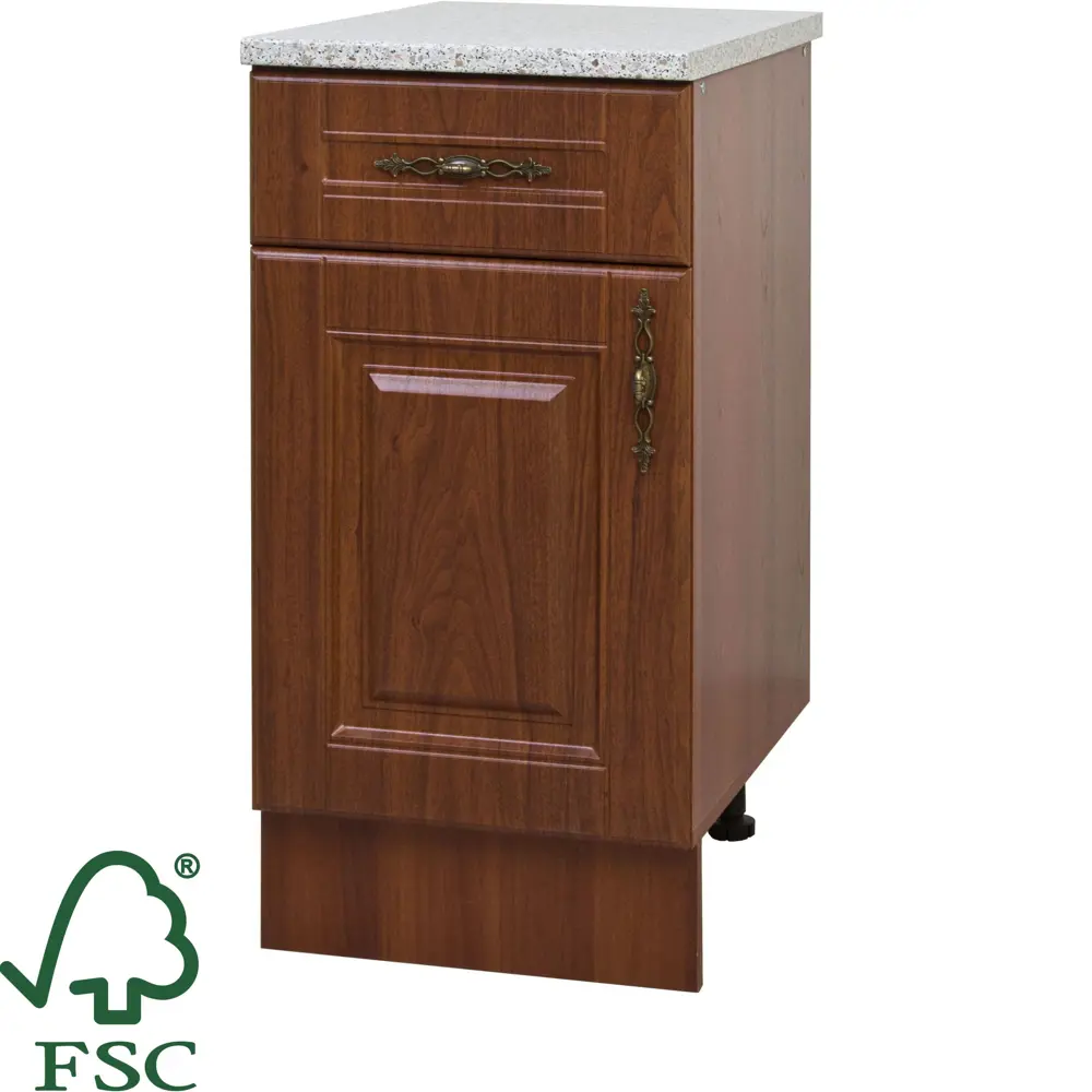 Шкаф напольный Орех Аква 40x86x60 см ЛДСП цвет коричневый 82557157 STLM-2197477 Santreyd - Вид №9