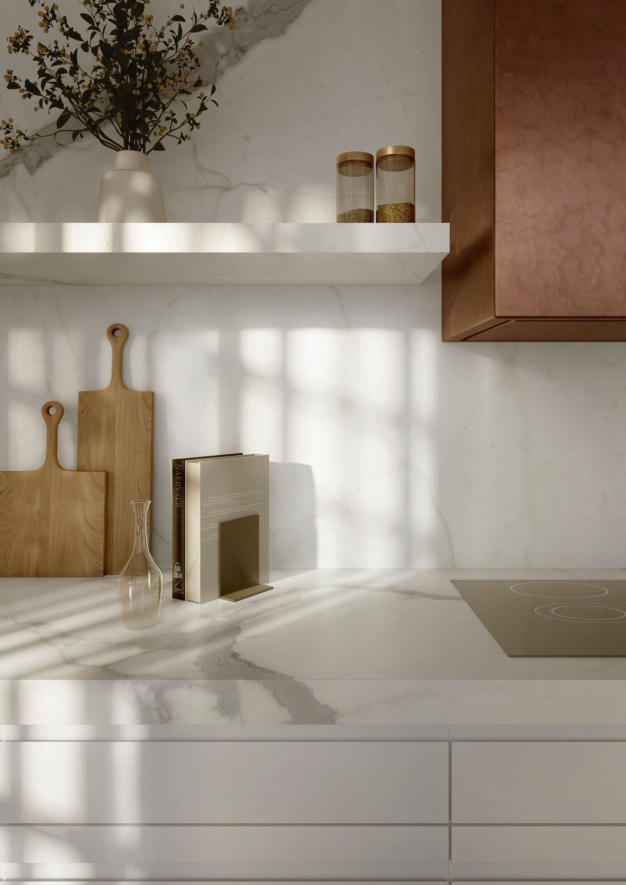 Пол / облицовка керамогранита с мраморным эффектом для интерьера ARIOSTEA MARBLE ACTIVE ARCH-00025854 - Вид №5