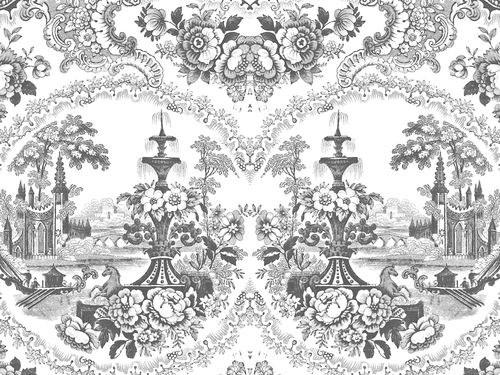 Mineheart Флизелиновые бумажные обои с цветочными мотивами  Wal/126-7-8-9  - Вид №2