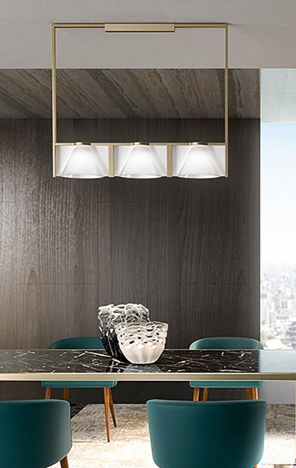 NEXO LUCE Светодиодная подвесная лампа Oxen pendant lamp 7009a5 - Вид №1