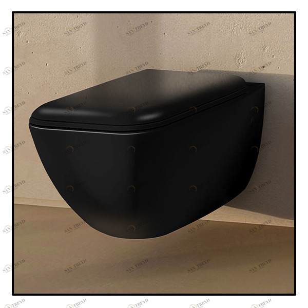 SHCOVSN Подвесной унитаз настенный Черный Ceramica Cielo SHUI Comfort Италия