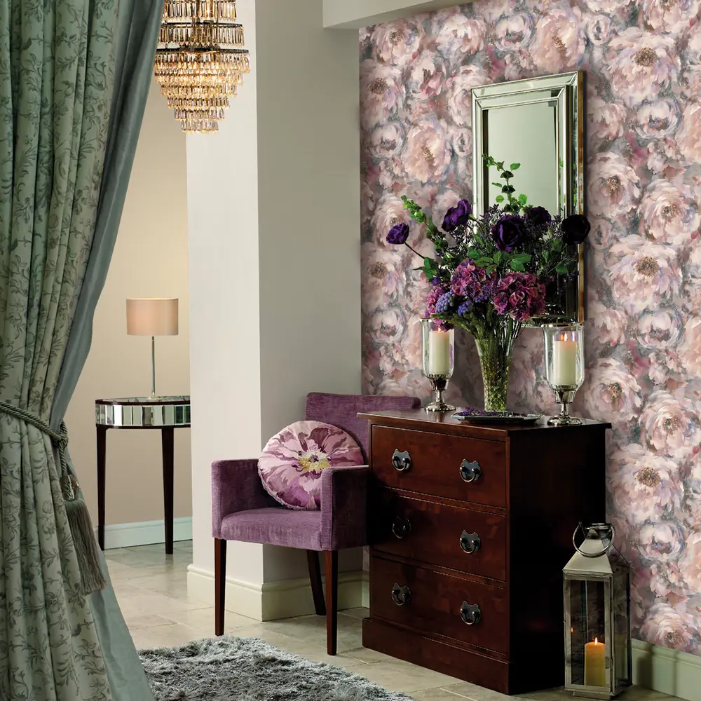 Обои флизелиновые Inspire Peony uni светло-бежевые 1.06 м Trench 5 83617738 STLM-2054513 - Вид №3