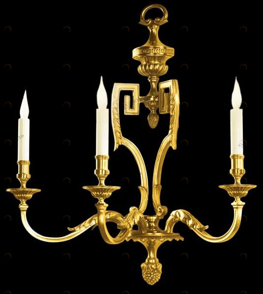 Tisserant Настенный светильник из бронзы sun-id-1381559