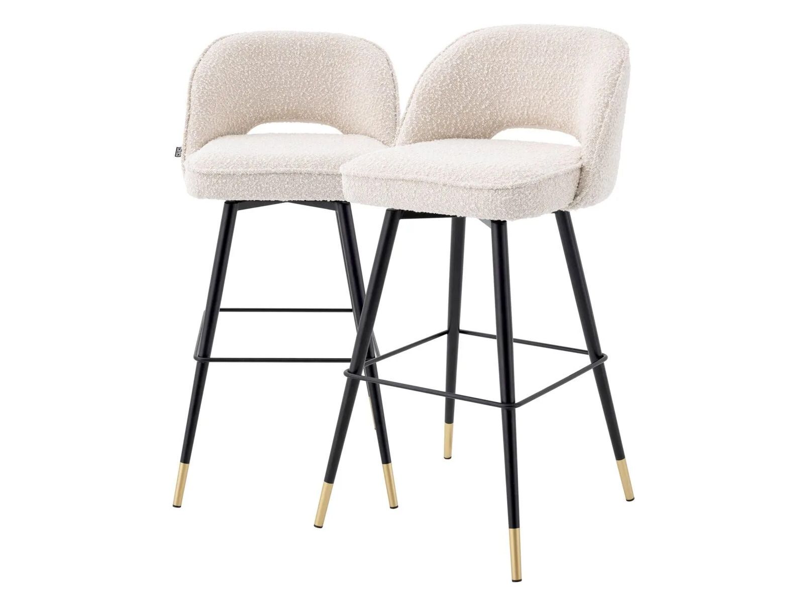 Набор тканевых поворотных стульев Eichholtz Cliff ARCH-00011828