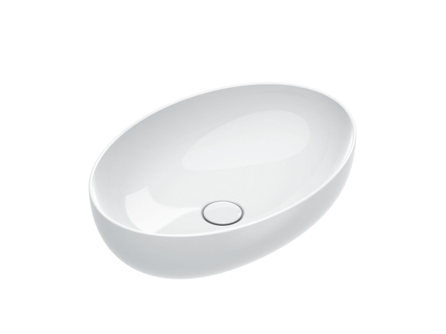 Овальный умывальник с одной столешницей CERAMICA CATALANO сфера ARCH-00112868