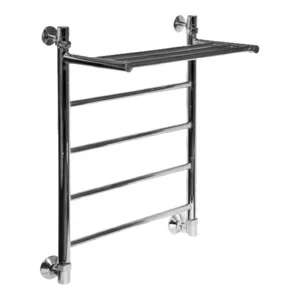 Полотенцесушитель водяной Aquanet Грация ЛП ВП 600x400, с верхней полкой