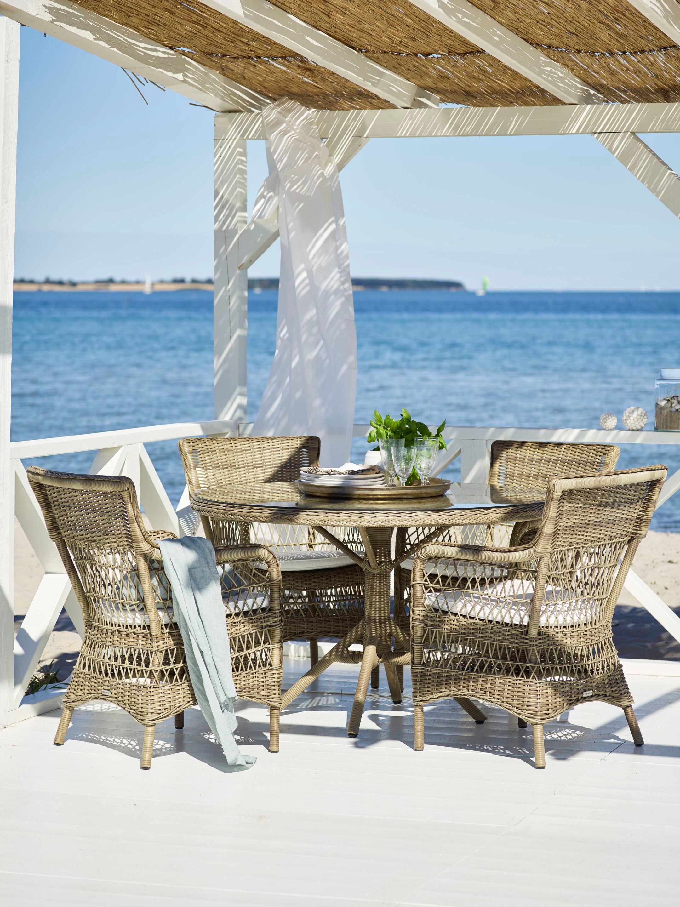 Круглый садовый стол ArtFibre® Sika Design Georgia Garden ARCH-00033510 - Вид №1