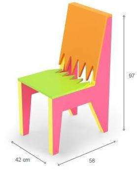 De Rosso Стул из ламината hpl и pral® Limited edition sun-id-1489963 - Вид №3