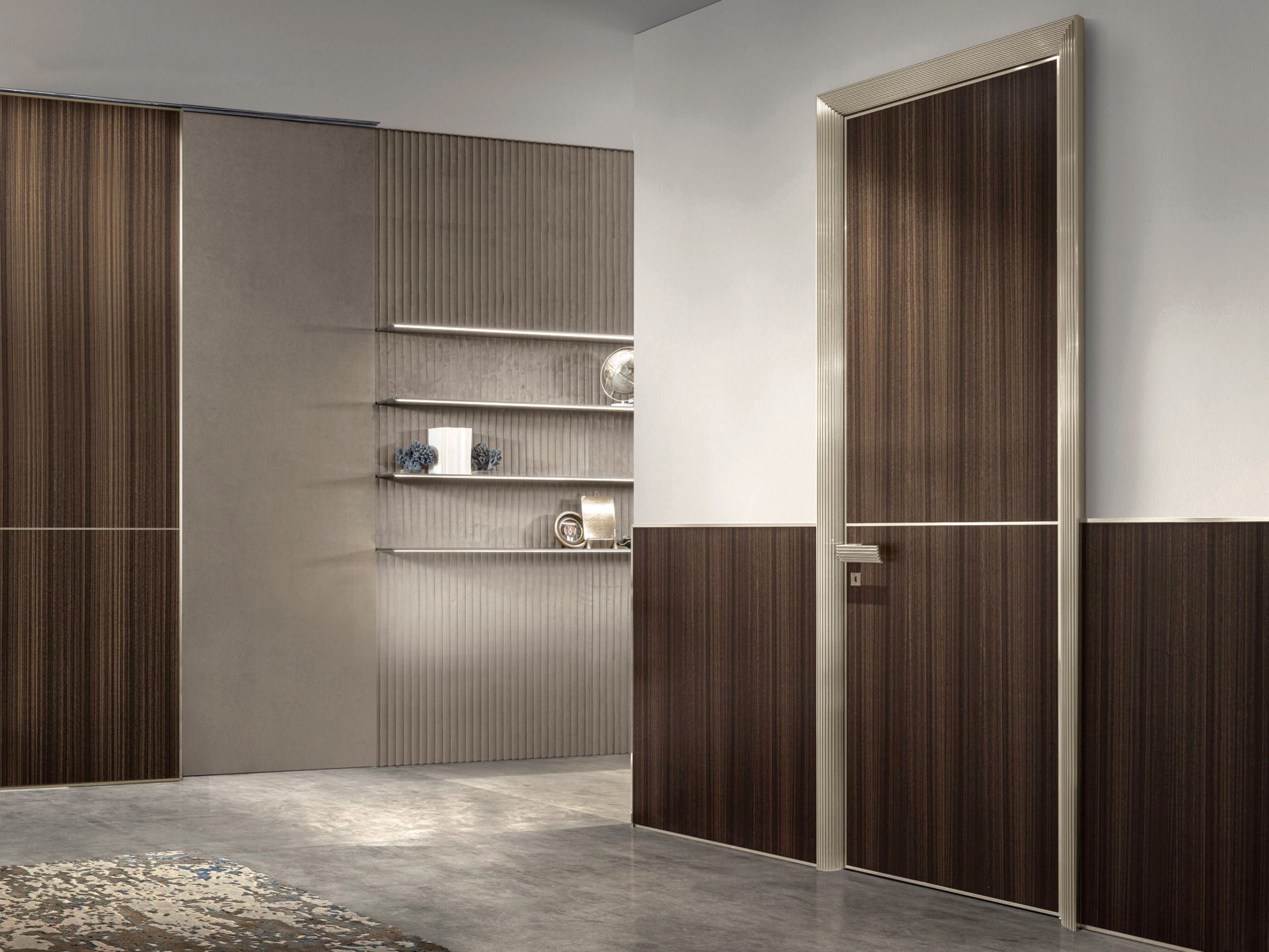 Распашная дверь Longhi Алюминиевые шикарные двери ARCH-00108718