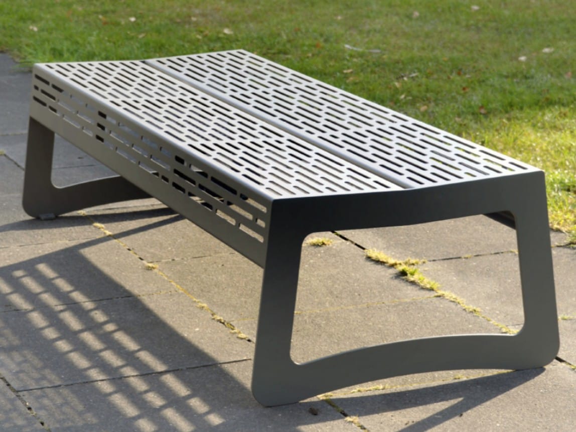 Скамья из нержавеющей стали без спинки BENKERT BANKE Chalidor ARCH-00116772 - Вид №1