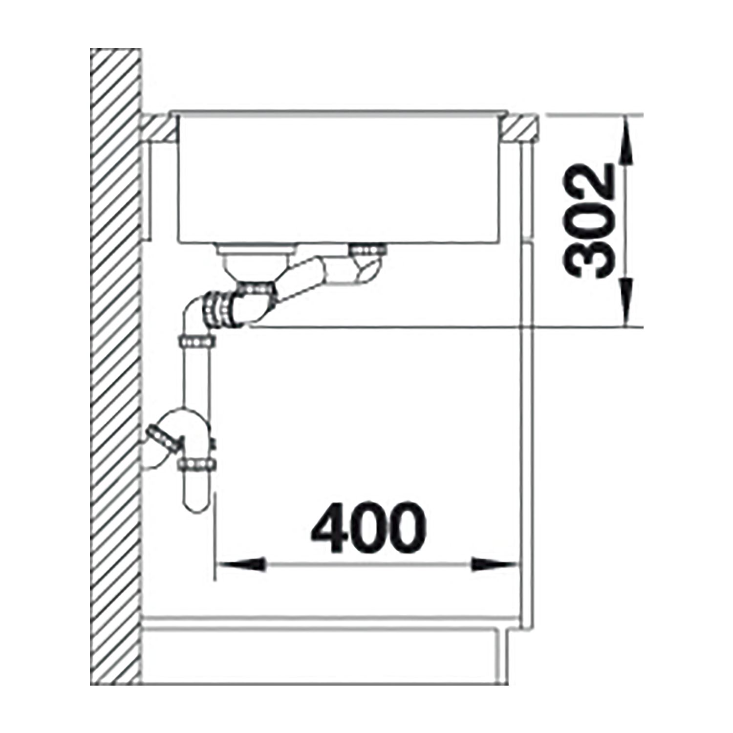 523482 Кухонная мойка Blanco Axia III 6 S доска стекло чаша справа, кофе  Blanco Axia Кофе - Вид №4