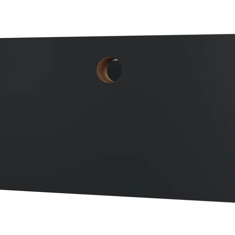 Полка настенная Spaceo Paris 40x15 см МДФ цвет чёрный 82877515 STLM-2128119  - Вид №3