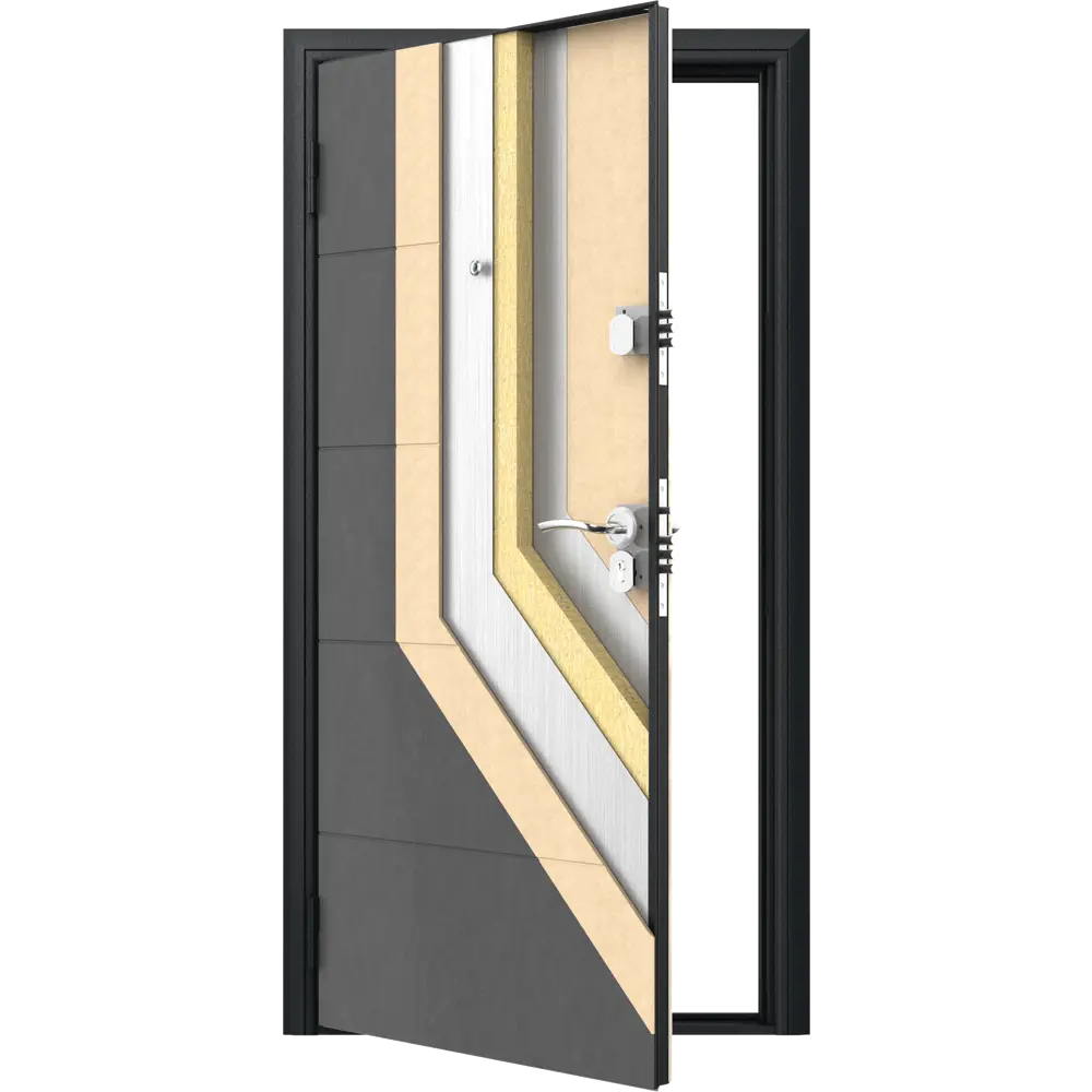 DOORHAN Оптим - металлическая входная дверь для квартиры и дома 88946707 STLM-1520183 - Вид №6