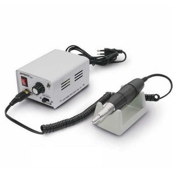 3925 Аппарат для маникюра Strong 90/102 (без педали с сумкой) SAESHIN 