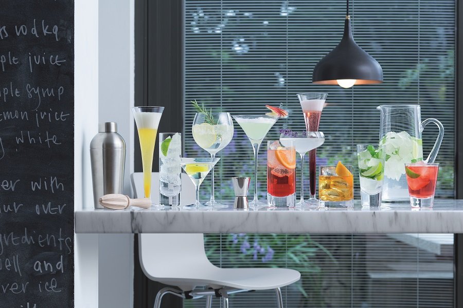 Набор из 4 бокалов для мартини 180 мл Bar LSA INTERNATIONAL BAR 00-3863237 Прозрачный - Вид №7