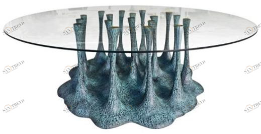 KARPA Круглый обеденный стол  K2008 