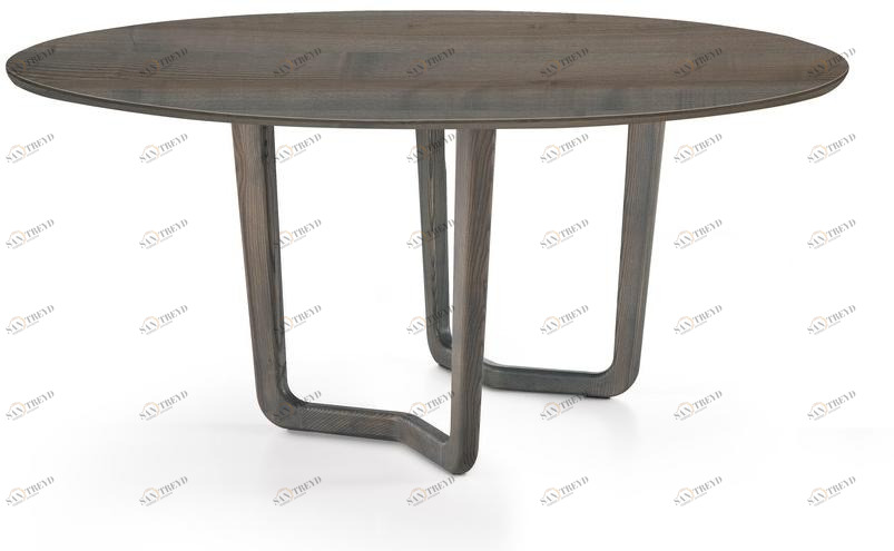 Oliver B. Круглый обеденный стол из массива дерева Oliver b. casa sun-id-1455019