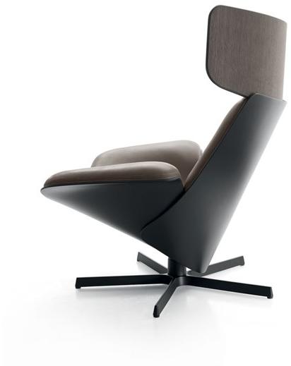 B&B Italia 5-спицевое поворотное кресло с подголовником Almora sun-id-1437442 - Вид №4