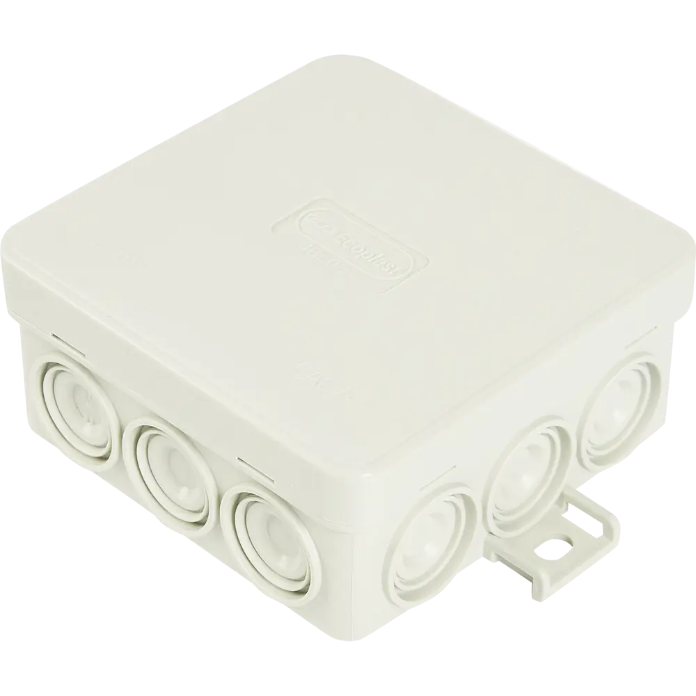 Распределительная коробка Экопласт 85x85x38 мм для электромонтажа 84724500 STLM-0054092