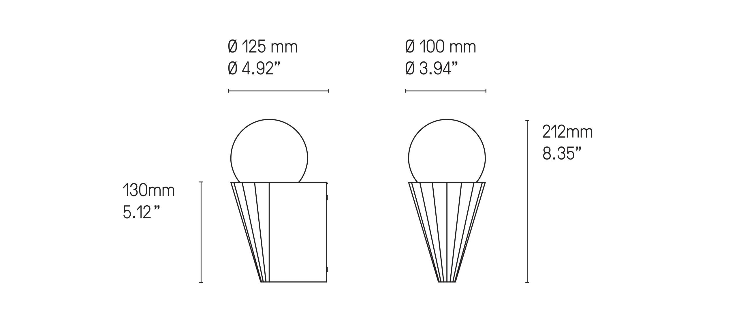 Латунный светодиодный настенный светильник для ванной комнаты CVL Luminaires Cornet ARCH-00067488 - Вид №10