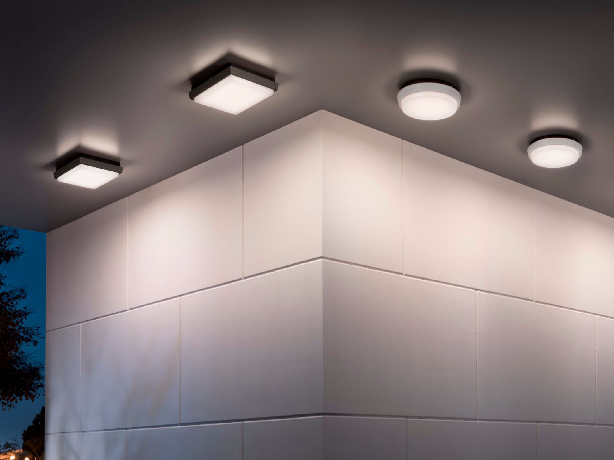 Настенный и потолочный светильник для наружного освещения Zafferano Alu ARCH-00071655 - Вид №1