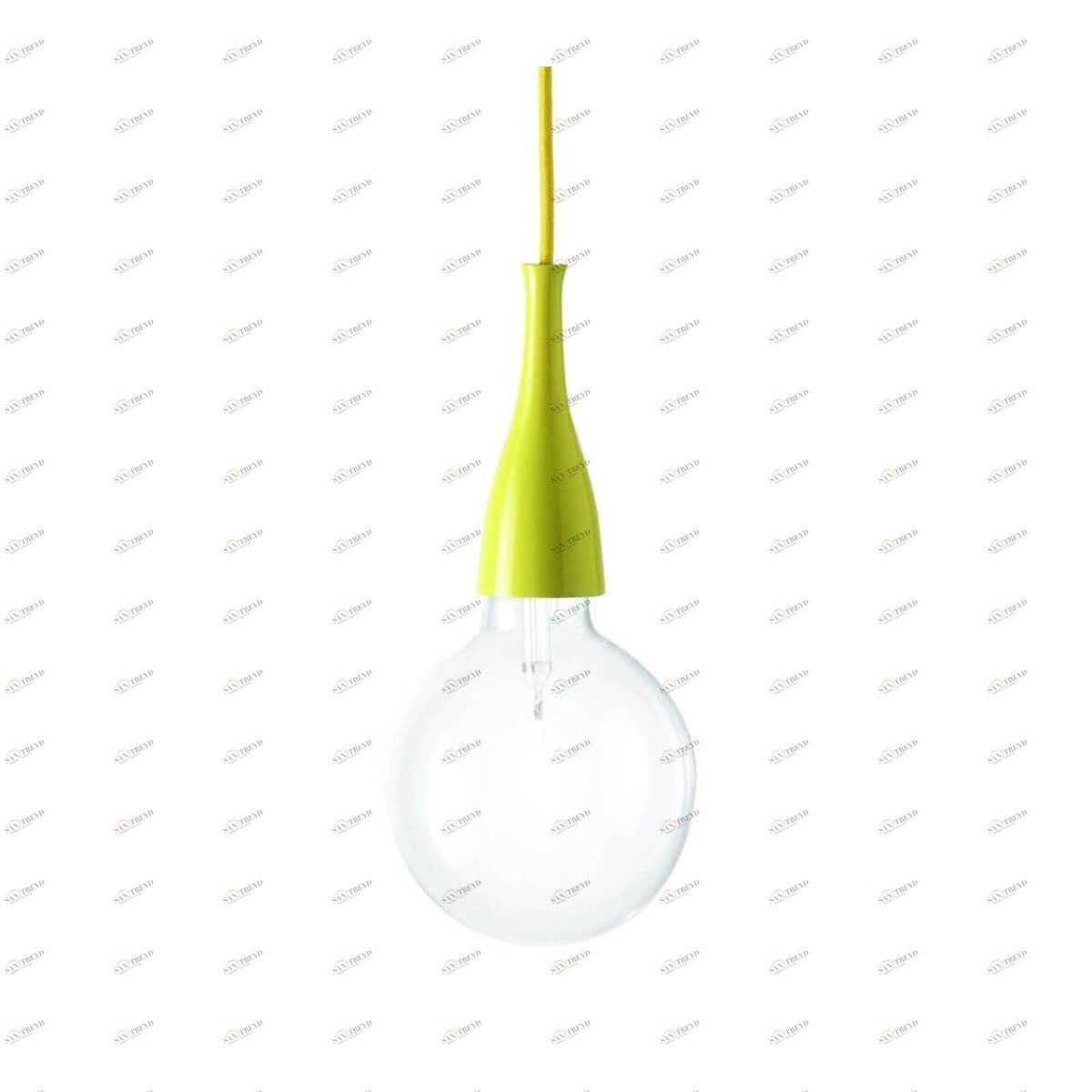 Детский подвесной светильник Minimal Giallo IDEAL LUX  326490 Желтый 
