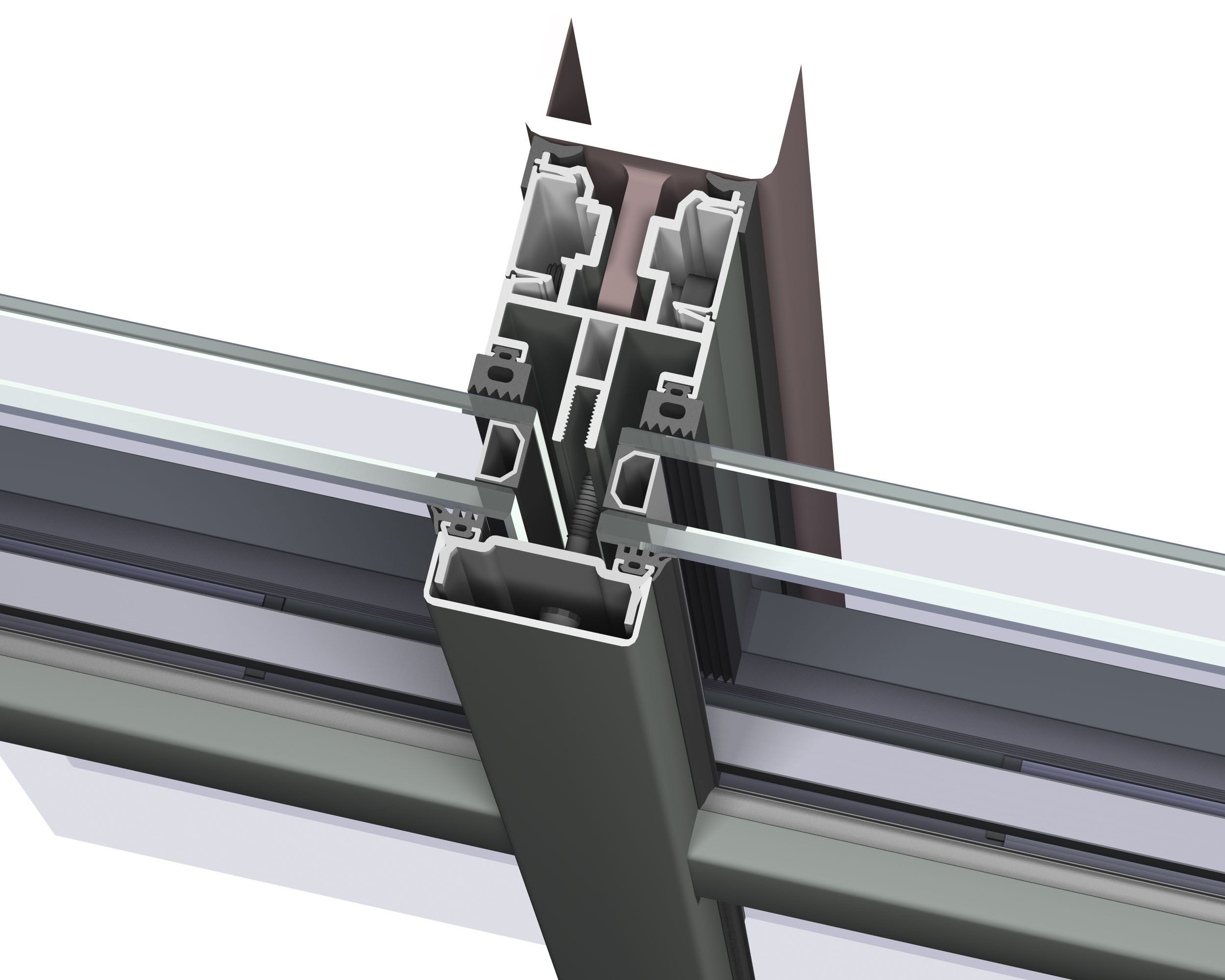 Система навесной стены Reynaers Aluminium ConceptWall ARCH-00053847 - Вид №14