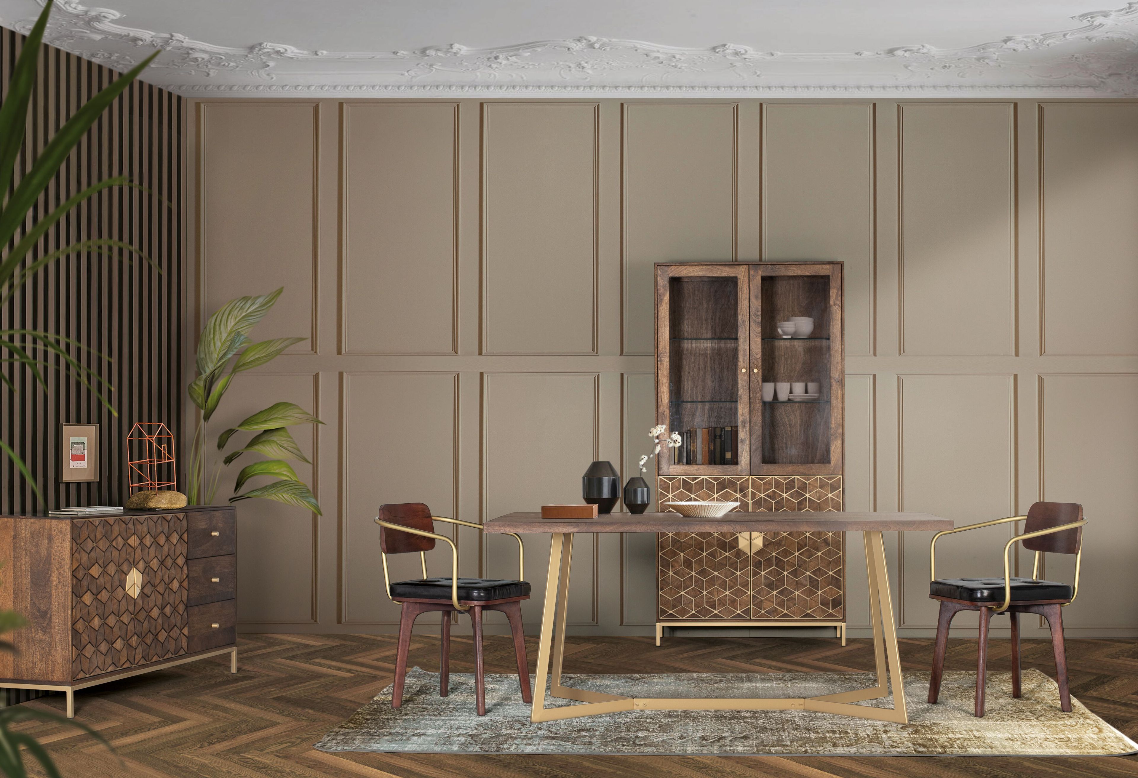 Шкаф для телевизора mango с распашными дверцами Giner y Colomer Bora Bora ARCH-00093941 - Вид №5