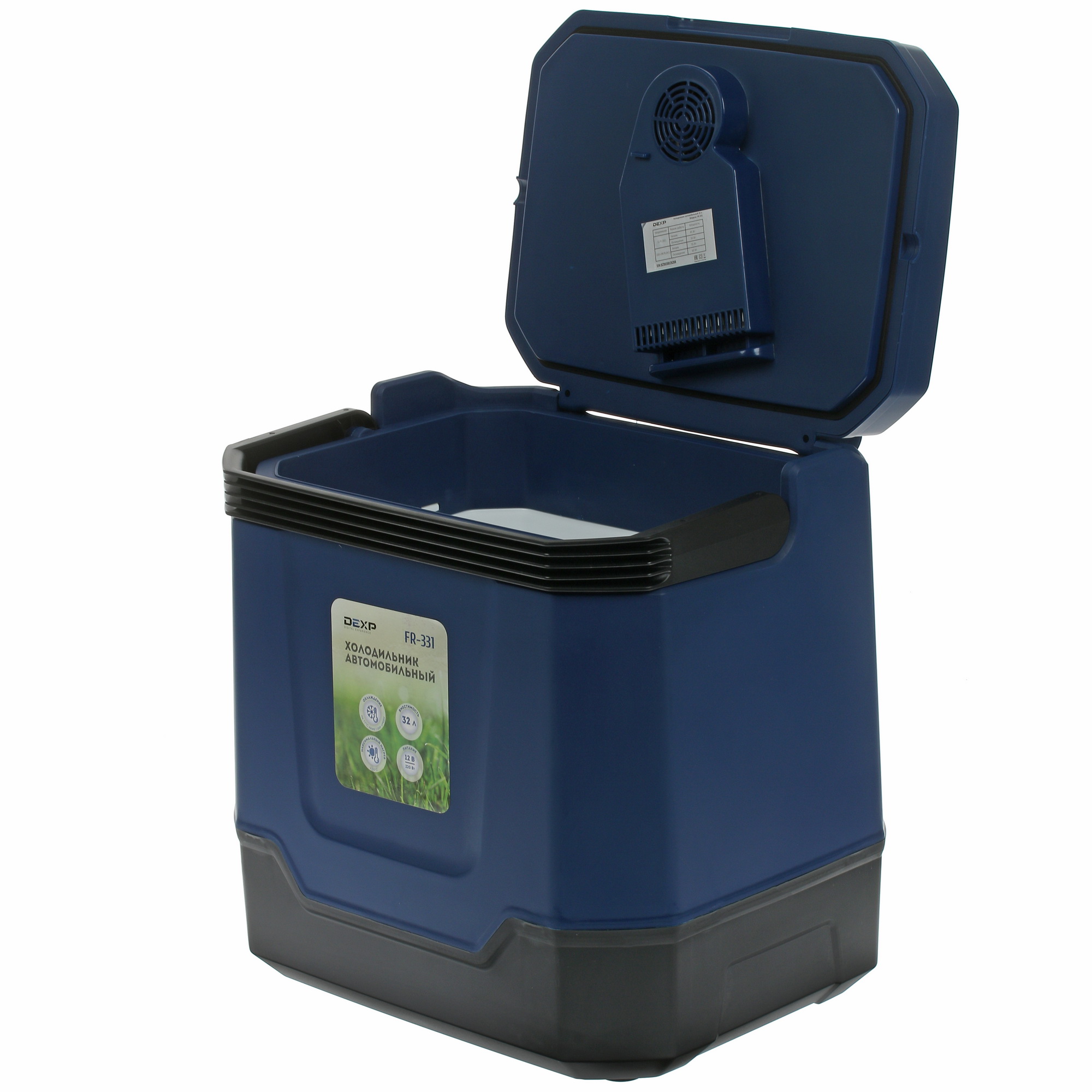 4713053 Холодильник автомобильный DEXP FR-331 синий STDN-0024547 - Вид №2
