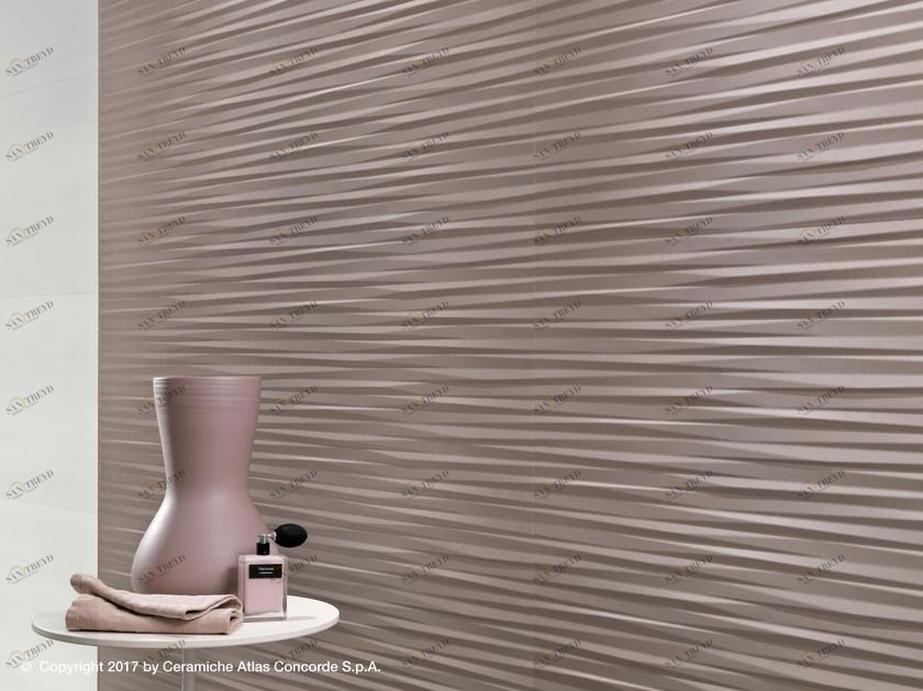 Atlas Concorde Объемная белая плитка для стен Mek sun-id-1463062