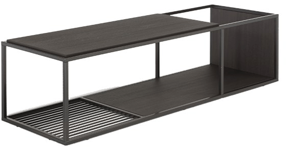 Natuzzi Прямоугольный журнальный столик с журнальной полкой Fil rouge sun-id-1488001 - Вид №2