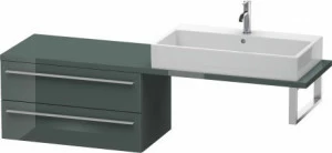XL542903838 Шкафчик для компактной консоли X-Large #XL5429 800 x 478 мм Доломитово-серый глянцевый лак