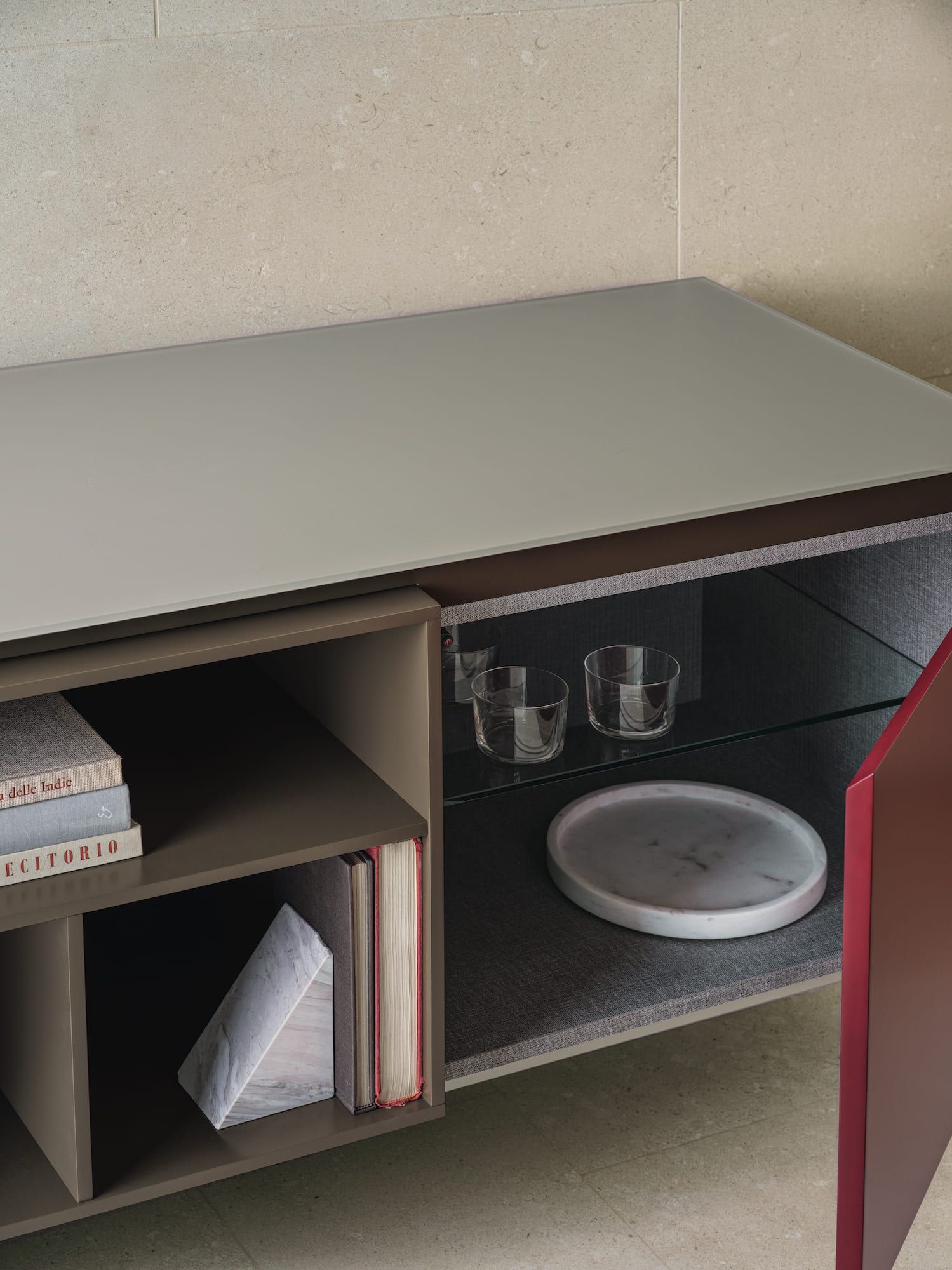 Деревянный шкаф с распашными дверями Bontempi Casa COSMOPOLITAN ARCH-00087380 - Вид №1