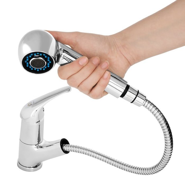 DA2SBP0M05 Milardo Davis Смеситель для кухни c выдвижным изливом Davis Россия  - Вид №4