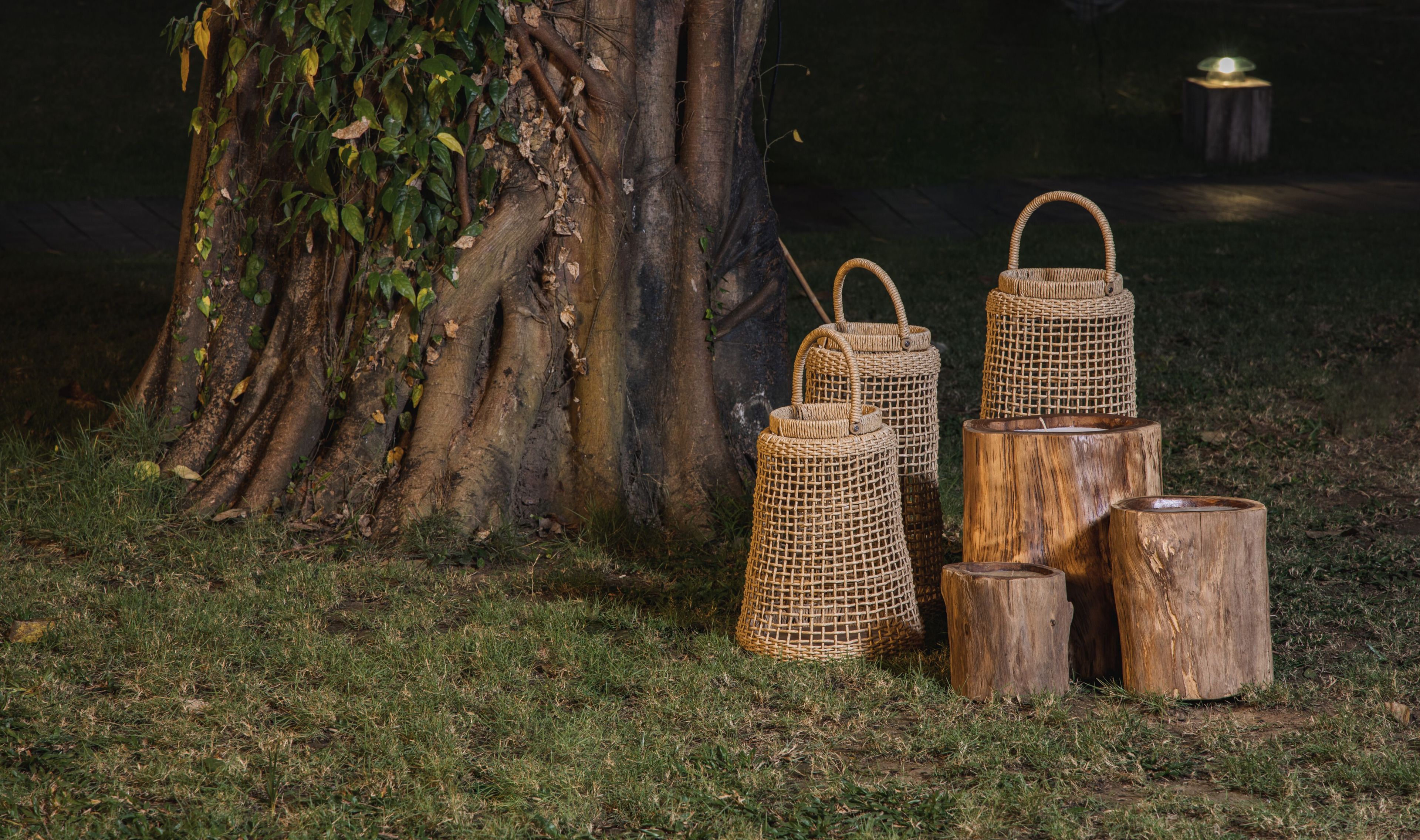 Набор фонарей из синтетического волокна cbdesign Accessories ARCH-00023395 - Вид №32