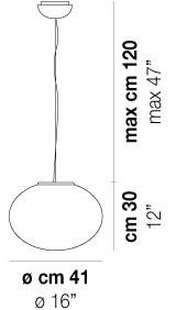 Vetreria Vistosi Подвесной светильник из дутого стекла Lucciola sun-id-1430926 - Вид №6