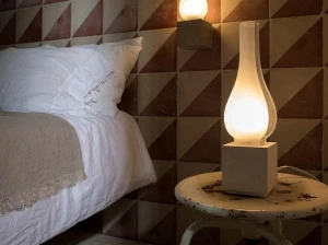 Karman Настольная лампа из бетона / торшер Amarcord