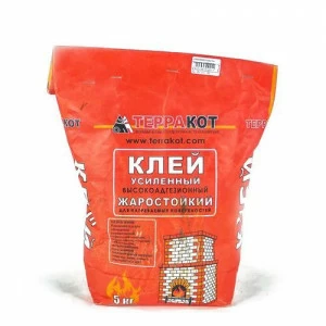 Клей усиленный жаростойкий 5 кг ТерраКот