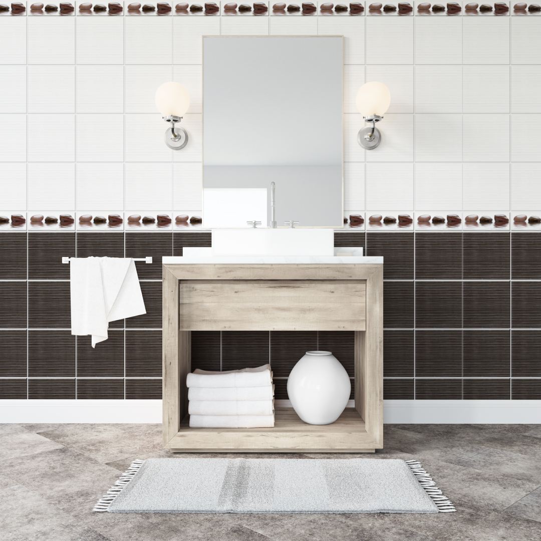 Панель пласт. "Новита" Джакарта (Добор) 2,7*0,25 STSR-432 АКВАТОН Novita - Вид №3