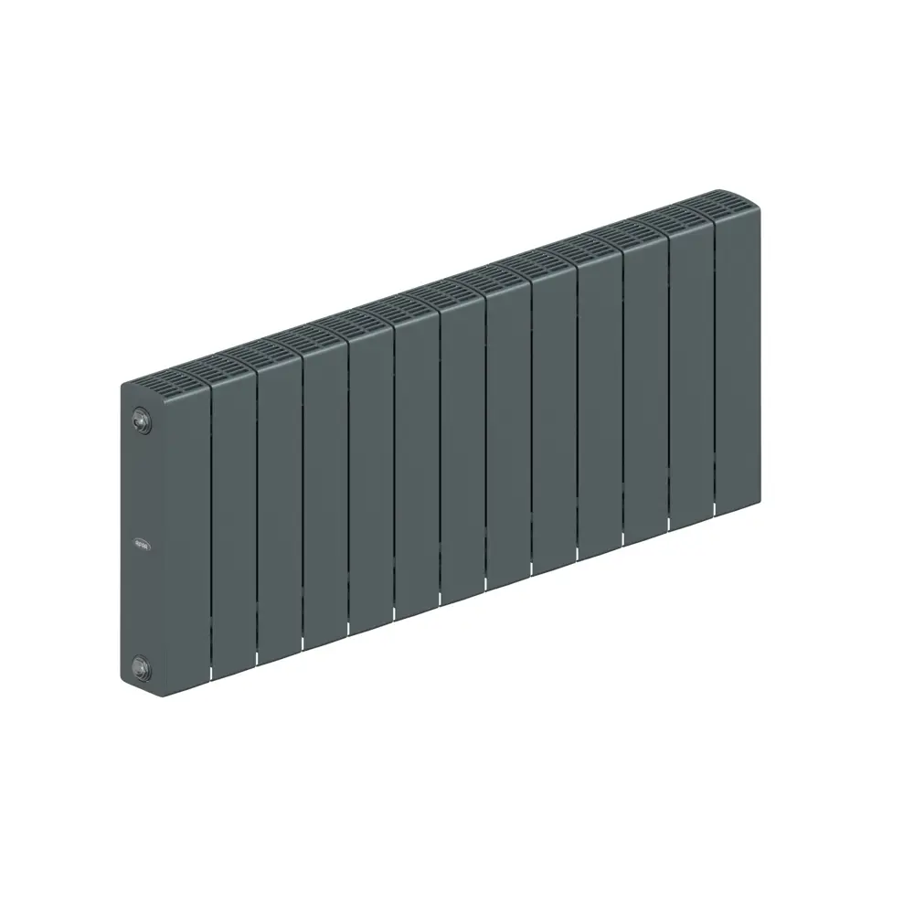 Радиатор Rifar Supremo 350 13 секций 425х1040 мм боковое подключение биметалл серый STLM-2089403