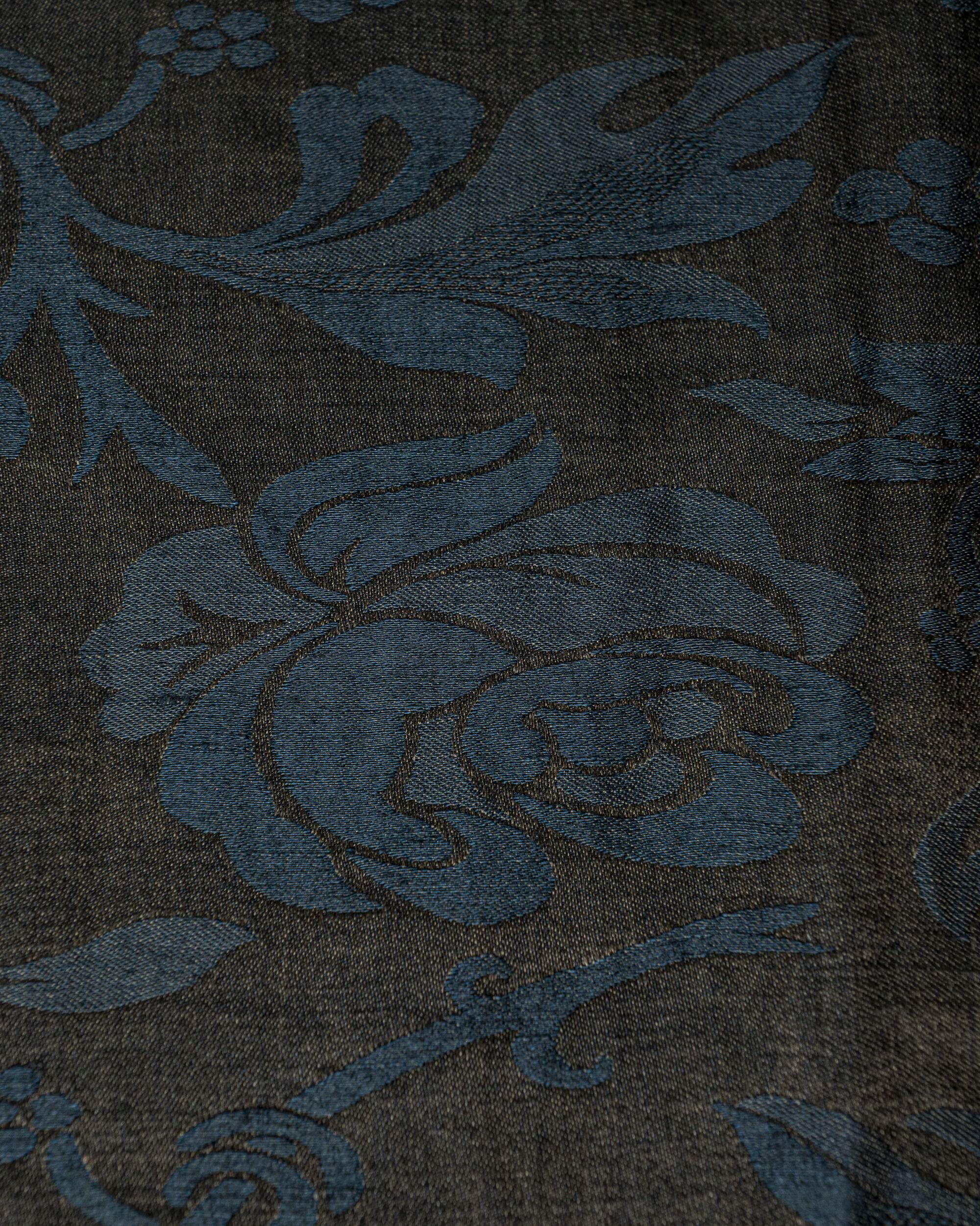 Льняная и шелковая Жаккардовая ткань с цветочным рисунком The House of Lyria CAMMARATA ARCH-00068884 - Вид №2