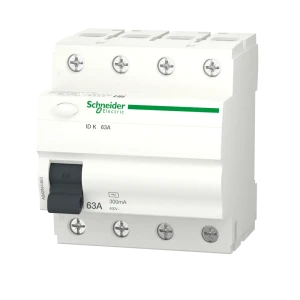 УЗО Systeme Electric Acti9 4P 63 A 300 мА 4.5 кА AC A9KR44463 82850940 STLM-2001760