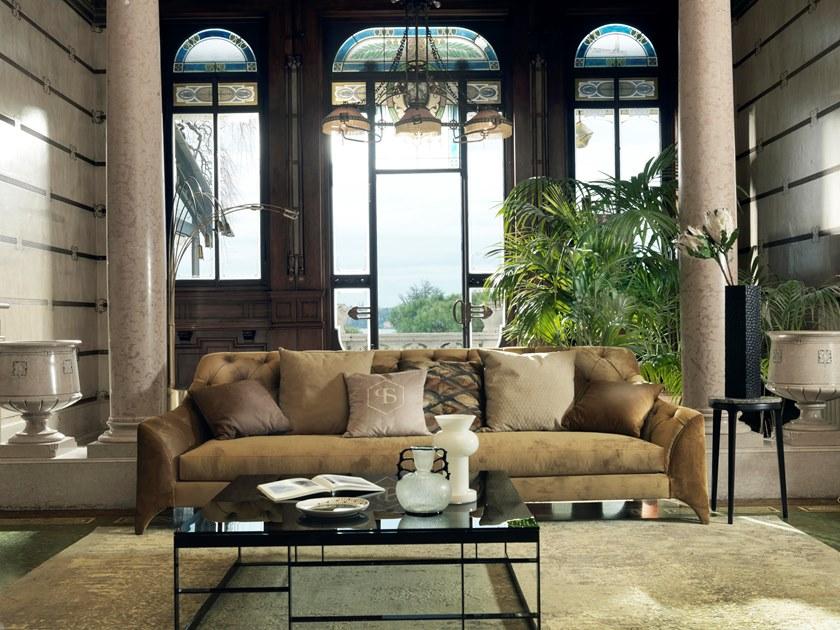 SELVA Круглый журнальный столик из массива дерева Indigo 3024 - Вид №4