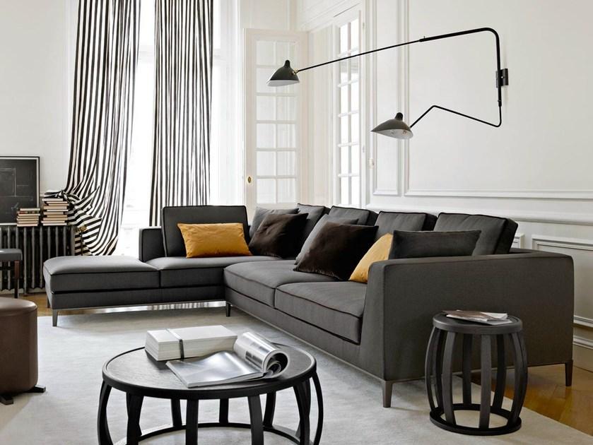 Maxalto Модульный угловой диван из ткани Lucrezia sun-id-1346409 - Вид №3