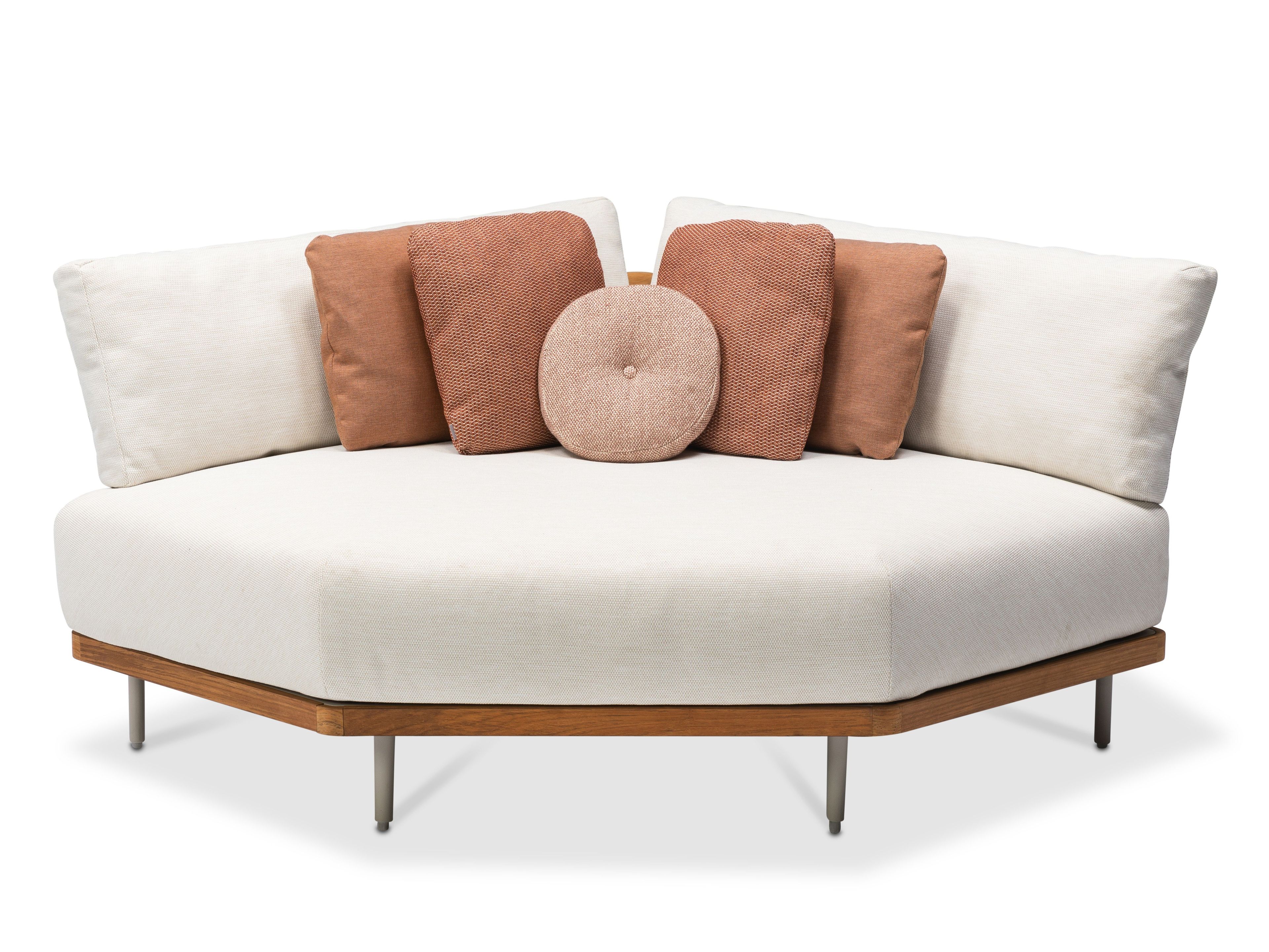 Тканевый угловой мягкий садовый стул MANUTTI Flows ARCH-00049592 - Вид №1