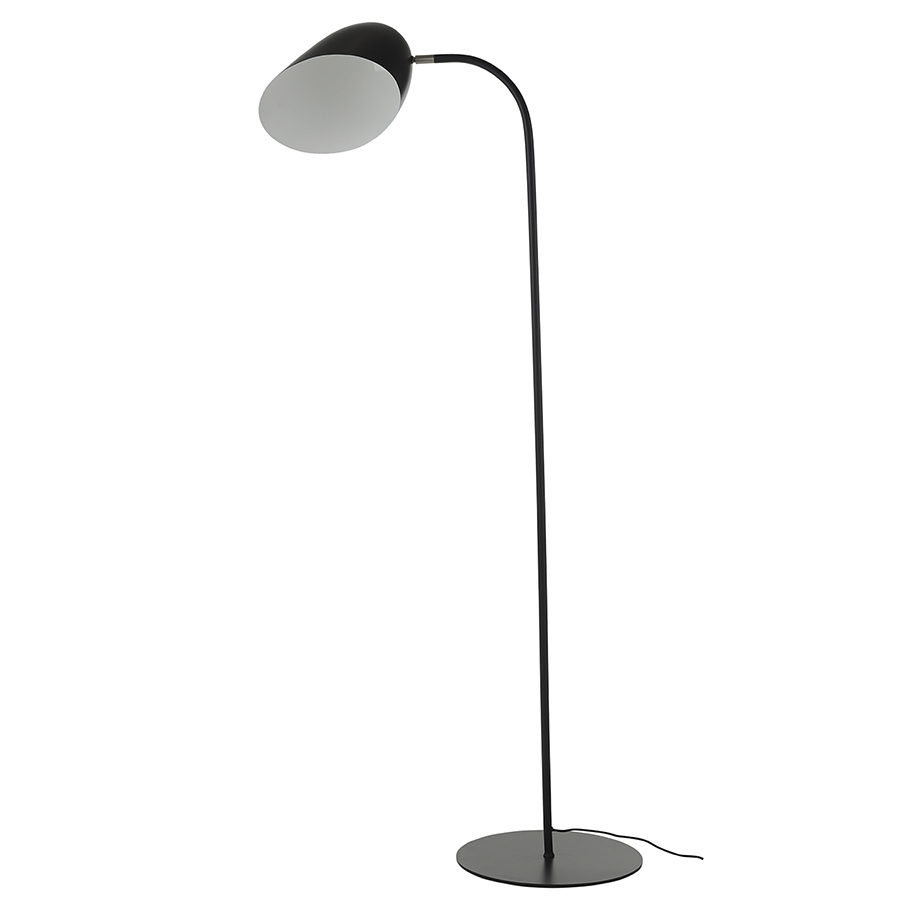 3960_6551001 Лампа напольная hitchcock, 157хD30 см, черная матовая Frandsen  - Вид №6