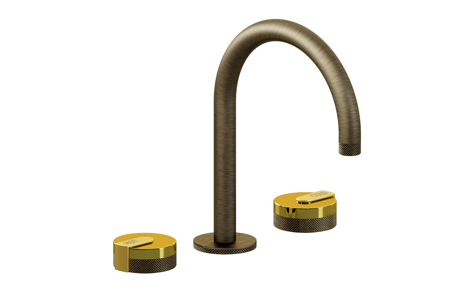 E-11512-R1PB-L1BB-VBB Смеситель для умывальника на 3 отвертия GRAFF MOD+