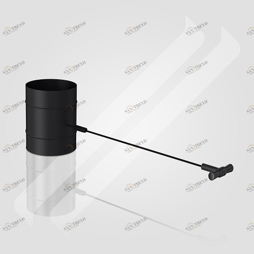 Шибер поворотный для камина MAGMA 150 мм 6072