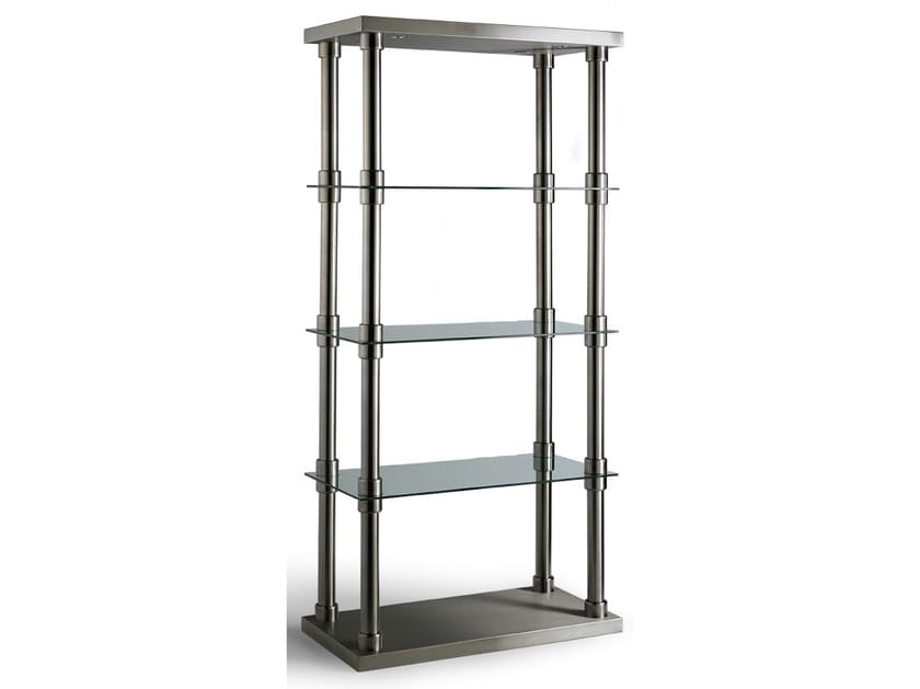 Стальная и стеклянная полка Crestani 2000 BAMBOO ARCH-00048191